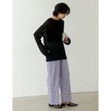 甘くなり過ぎないストレスフリーなチェック柄パンツ | Re:EDIT | 詳細画像17