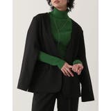 トレンドのスリーブアウトデザインを取り入れた旬アウター | Re:EDIT | 詳細画像3