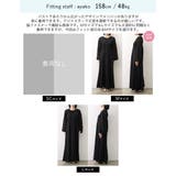カットジョーゼットダブルストラップビスチェワンピース | Re:EDIT | 詳細画像14