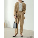 ナチュラルにきれい見えを叶えるテーパードパンツ ナチュラルテーパードパンツ パン… | Re:EDIT | 詳細画像14 