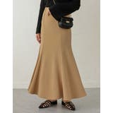 [新色追加][低身長サイズ有][イージーケア]リブポンチハイウエストマーメイドス… | Re:EDIT | 詳細画像3 