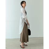 人気のジョーゼット生地で綺麗見え&お手入れ簡単 | Re:EDIT | 詳細画像24