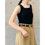 無地テレコリブタンクトップ | Re:EDIT | 詳細画像7