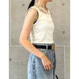 無地テレコリブタンクトップ | Re:EDIT | 詳細画像10