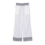 大人だからこそ似合うノスタルジックなギンガムチェックが旬 ギンガムチェックパンツ | Re:EDIT | 詳細画像8