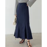 [低身長/高身長サイズ有]カットツイルウエストダーツマーメイドスカート | Re:EDIT | 詳細画像8 