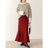 [低身長/高身長サイズ有]カットツイルウエストダーツマーメイドスカート | Re:EDIT | 詳細画像27 