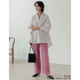 [低身長/高身長サイズ有]カラーツイルセンターピンタック | Re:EDIT | 詳細画像30 