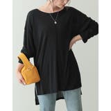 ブラック(001) | シアーフライスセンターピンタックトップス | Re:EDIT