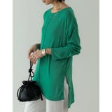 シアーフライスセンターピンタックトップス | Re:EDIT | 詳細画像12