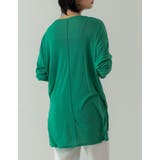 シアーフライスセンターピンタックトップス | Re:EDIT | 詳細画像14