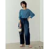 シアーフライスセンターピンタックトップス | Re:EDIT | 詳細画像7