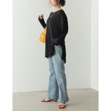 シアーフライスセンターピンタックトップス | Re:EDIT | 詳細画像21