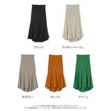 こだわりのシルエットで品のある印象に アシンメトリーマーメイドスカート スカート | Re:EDIT | 詳細画像18