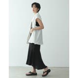 こだわりのシルエットで品のある印象に アシンメトリーマーメイドスカート スカート | Re:EDIT | 詳細画像24