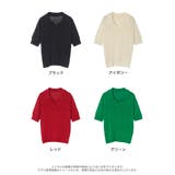 ベーシックコーデをアップデートするコンパクトシャツ シアーニットポロシャツ | Re:EDIT | 詳細画像18