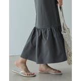 洗練されたシルエットでコーディネートが即完成 ブロードマーメイドワンピース | Re:EDIT | 詳細画像6