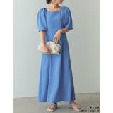 [低身長/高身長サイズ有]ポーラボリュームスリーブフレアマキシワンピース | Re:EDIT | 詳細画像22 