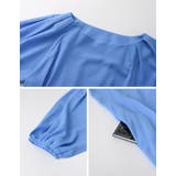 [低身長/高身長サイズ有]ポーラボリュームスリーブフレアマキシワンピース | Re:EDIT | 詳細画像26 