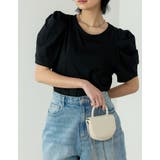 ブラック(001) | ぽわんとしたボリュームスリーブがコーデの主役に | Re:EDIT