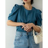 ブルー(013) | ぽわんとしたボリュームスリーブがコーデの主役に | Re:EDIT