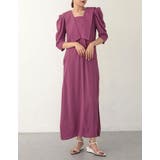優美さを纏う、大人の上品ワンピ ポーラセーラーカラーストレートワンピース | Re:EDIT | 詳細画像5