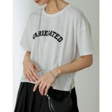 カレッジロゴクロップドTシャツ | Re:EDIT | 詳細画像12