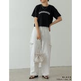 カレッジロゴクロップドTシャツ | Re:EDIT | 詳細画像16