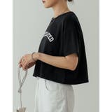 カレッジロゴクロップドTシャツ | Re:EDIT | 詳細画像17