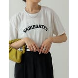 カレッジロゴクロップドTシャツ | Re:EDIT | 詳細画像25