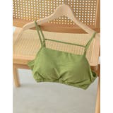 カップ付きリブカットソーショートブラトップ | Re:EDIT | 詳細画像6