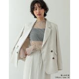 カップ付きリブカットソーショートブラトップ | Re:EDIT | 詳細画像9