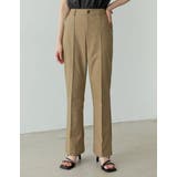 リネンとコットンブレンドで洗練されたストレートパンツ | Re:EDIT | 詳細画像5