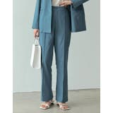 リネンとコットンブレンドで洗練されたストレートパンツ | Re:EDIT | 詳細画像8