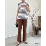 リネンとコットンブレンドで洗練されたストレートパンツ | Re:EDIT | 詳細画像22