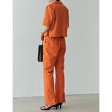 リネンとコットンブレンドで洗練されたストレートパンツ | Re:EDIT | 詳細画像29