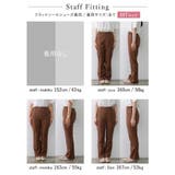 リネンとコットンブレンドで洗練されたストレートパンツ | Re:EDIT | 詳細画像38