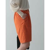 ナチュラルな風合いのヘルシーなショートパンツ コットンリネンハーフパンツ パンツ | Re:EDIT | 詳細画像12