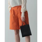 ナチュラルな風合いのヘルシーなショートパンツ コットンリネンハーフパンツ パンツ | Re:EDIT | 詳細画像4