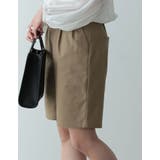 ナチュラルな風合いのヘルシーなショートパンツ コットンリネンハーフパンツ パンツ | Re:EDIT | 詳細画像6
