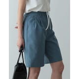 ナチュラルな風合いのヘルシーなショートパンツ コットンリネンハーフパンツ パンツ | Re:EDIT | 詳細画像26
