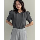 パワショルデザインカットソーTシャツ | Re:EDIT | 詳細画像21