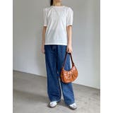 パワショルデザインカットソーTシャツ | Re:EDIT | 詳細画像28
