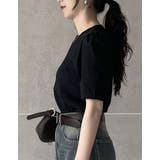 パワショルデザインカットソーTシャツ | Re:EDIT | 詳細画像31