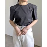 パワショルデザインカットソーTシャツ | Re:EDIT | 詳細画像33