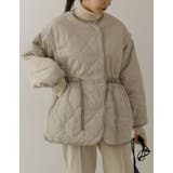 アイボリー(003) | 大人カジュアルコーデを楽しむ2WAYキルトジャケット | Re:EDIT