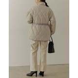 大人カジュアルコーデを楽しむ2WAYキルトジャケット | Re:EDIT | 詳細画像13