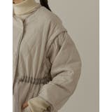 大人カジュアルコーデを楽しむ2WAYキルトジャケット | Re:EDIT | 詳細画像15