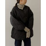 大人カジュアルコーデを楽しむ2WAYキルトジャケット | Re:EDIT | 詳細画像3