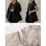 大人カジュアルコーデを楽しむ2WAYキルトジャケット | Re:EDIT | 詳細画像5